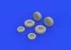 Eduard 672263 C-130 wheels ZVEZDA 1/72